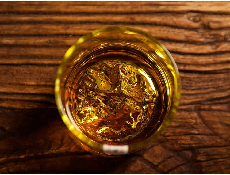 WILLS WHISKEY-Handdmade Fuji Glass